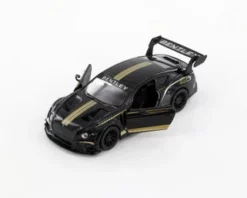 2018 Bentley GT3, Black - Kinsmart 5417D - 1/38 Scale Diecast Model Toy Car