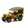 1943 Willys MB Jeep, Yellow - Greenlight 61010D/48 - 1/64 Scale Diecast Model Toy Car