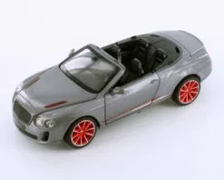 Bentley Continental Supersport Convertible ISR, Gray - Showcasts 68259D - 1/24 Scale Diecast Car