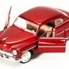 Motor Max 1949 Mercury Eight Coupe, Red - Motormax 73225 - 1/24 Scale Diecast Model Toy Car