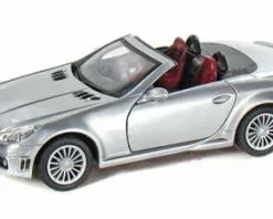 Motor Max Mercedes Benz SLK55 AMG, Silver - Motormax 73292 -1/24 Scale Diecast Model Toy Car