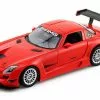 Motor Max Mercedes-Benz SLS AMG GT3, Red - Motormax 73356 - 1/24 Scale Diecast Model Toy Car