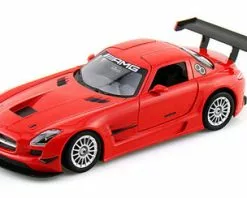 Motor Max Mercedes-Benz SLS AMG GT3, Red - Motormax 73356 - 1/24 Scale Diecast Model Toy Car