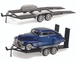 Motor Max Trailer Car Carrier - Motormax 76001 - 1/24 Scale Diecast Accessory