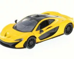 McLaren P1 Hard Top, Yellow - Motor Max 79325 - 1/24 Scale Diecast Model Toy Car