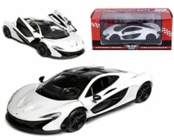 McLaren P1 Hard Top, White - Showcasts 79325WT - 1/24 Scale Diecast Model Toy Car