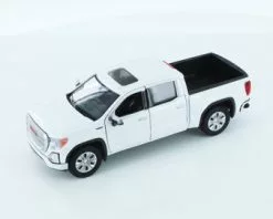 2019 GMC Sierra 1500 Denali Crew Cab Pickup Truck, White - Showcasts 79361/2D - 1/27 Diecast Car