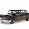 (UPS) Canada Ltd 1975 Checker Taxicab Parcel Delivery, Brown - Greenlight 86196 - 1/43 Diecast Car