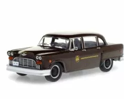 (UPS) Canada Ltd 1975 Checker Taxicab Parcel Delivery, Brown - Greenlight 86196 - 1/43 Diecast Car