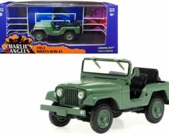 1952 Willys M38 A1, Charlie's Angels - Greenlight 86606 - 1/43 Scale Diecast Model Toy Car