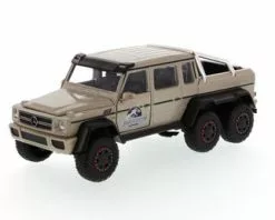 Mercedes Benz G 63 AMG 6 X 6 SUV/Pickup Truck, Beige - Jada Toys 97081 - 1/24 Scale Diecast Model Toy Car (Brand New, But NOT IN BOX)