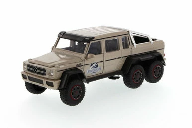 Mercedes Benz G 63 AMG 6 X 6 SUV/Pickup Truck, Beige - Jada Toys 97081 - 1/24 Scale Diecast Model Toy Car (Brand New, But NOT IN BOX)