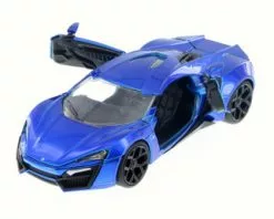 Jada Toys Lykan HyperSport, Blue - JADA 98028 - 1/24 Scale Diecast Model Toy Car
