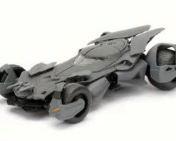 Jada Toys 2016 Batman Vs Superman Batmobile, Primer Gray - Jada 98265 - 1/24 Scale Diecast Model Toy Car