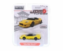 Jada Toys 2002 Acura NSX Type R, Yellow - Jada 98345-MJ - 1/64 Scale Diecast Model Toy Car