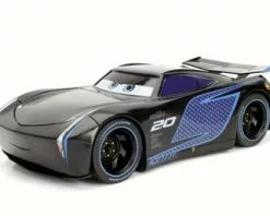 Jada Toys Disney Pixar CARS 3 Jackson Storm, Black W/ Blue - Jada 98361 - 1/24 Scale Diecast Model Toy Car