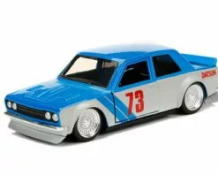 Jada Toys 1973 Datsun 510 Widebody , #73 Jada 98562DP1 1/32 Scale Diecast Model Car