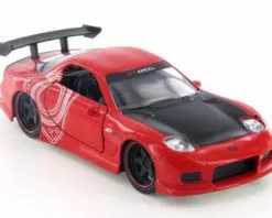 Jada Toys 1993 Mazda RX-7 Hard Top, Red - Jada 98563 - 1/32 Scale Diecast Model Toy Car