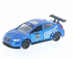 Jada Toys 2016 Subaru WRX STI Widebody, Metallic Blue - Jada 99122DP1 - 1/32 Scale Diecast Model Toy Car