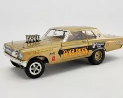 1965 Dodge Coronet AWB - Gold Rush, Gold - Acme A1806506 - 1/18 Scale Diecast Model Toy Car