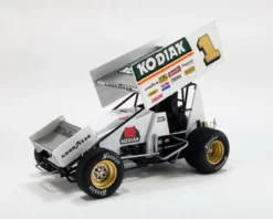 ModelToyCars Winged Sprint Car, #1 Sammy Swindell - Acme A1809524 - 1/18 Scale Diecast Model Toy Car