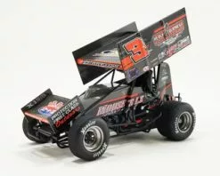 ModelToyCars 2022 Winged Sprint Car, #3z Brock Zearfoss - Acme A1822001 - 1/18 Scale Diecast Car