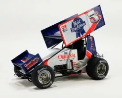ModelToyCars 2022 Winged Sprint Car, #5W Lucas Wolfe - Acme A1822006 - 1/18 Scale Diecast Car