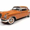 1957 Studebaker Golden Hawk, Coppertone Orange And White - Auto World AW270 - 1/18 Diecast Car