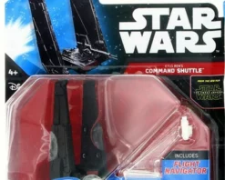 Mattel Hot Wheels Kylo Ren's Command Shuttle, Star Wars - Mattel CGW52/999N - 1/64 Scale Diecast Model Toy Car
