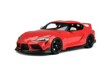 2020 Toyota Supra GR Heritage Edition, Red - GT Spirit GT339 - 1/18 Scale Resin Model Toy Car