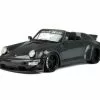 Porsche RWB Body Kit Convertible, Gray - GT Spirit GT369 - 1/18 Scale Resin Model Toy Car