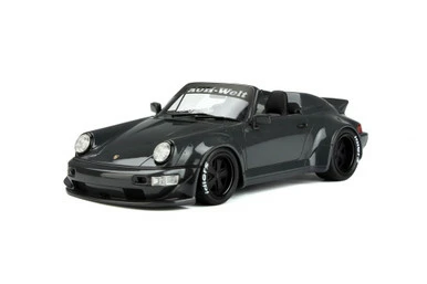 Porsche RWB Body Kit Convertible, Gray - GT Spirit GT369 - 1/18 Scale Resin Model Toy Car