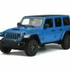 2021 Jeep Wrangler Rubicon 392, Blue With Black - GT Spirit GT371 - 1/18 Scale Resin Model Toy Car