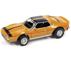1971 AMC Javelin AMX Hardtop, Yellow - Johnny Lightning JLSP152/24B - 1/64 Scale Diecast Car