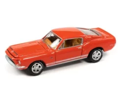 1968 Shelby GT-500KR, Calypso Coral Red - Johnny Lightning JLSP172/24A - 1/64 Scale Diecast Car