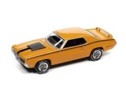 1970 Mercury Cougar Eliminator, Orange - Johnny Lightning JLSP186 - 1/64 Scale Diecast Car