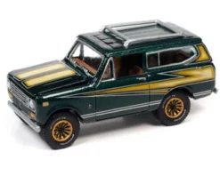 1979 International Scout II Midas Edition, Emerald Green, Johnny Lightning - 1/64 Scale Diecast Car