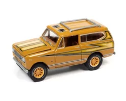 1979 International Scout II Midas Edition, Rallye Gold - Johnny Lightning - 1/64 Scale Diecast Car