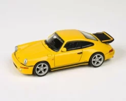1987 RUF CTR Yellowbird, Blossom Yellow - Paragon PA55291YL - 1/64 Scale Diecast Model Toy Car