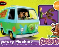RC2 Scooby Doo Mystery Machine With Scooby Doo And Shaggy Figurines, Blue And Green - Polar Lights POL901M/12 - 1/25 Scale Plastic Model Kit