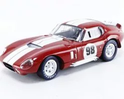 1965 Shelby Cobra Daytona Coupe #98, Red W/White - Shelby Collectibles SC131R - 1/18 Diecast Car