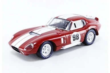 1965 Shelby Cobra Daytona Coupe #98, Red W/White - Shelby Collectibles SC131R - 1/18 Diecast Car