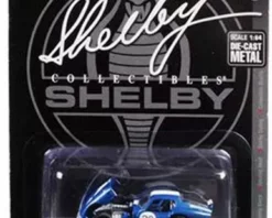 Shelby Collectibles 1965 Shelby Cobra Daytona Coupe #26, Blue W/White Stripes - Shelby SC16403M, 1/64 Scale Diecast Car