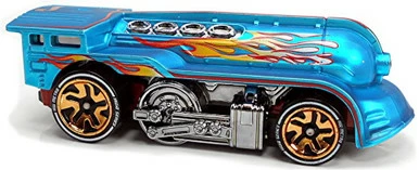 West Coast Flyer, Turquoise Metallic - Mattel Hot Wheels HDH85-979B - 1/64 Scale Diecast Car