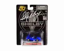 1962 Shelby Cobra CSX200, Blue - Shelby Collectibles SC16403N - 1/64 Scale Diecast Model Toy Car