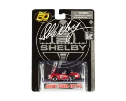 Shelby Cobra 427 S/C, Red - Shelby Collectibles SC16403N - 1/64 Scale Diecast Model Toy Car