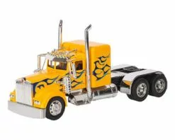 Peterbilt Model 379, Yellow - New Ray SS-10641H - 1/32 Scale Diecast Model Toy Car