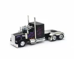 Kenworth W900, Black - New Ray SS-15241 - 1/43 Scale Diecast Model Toy Car