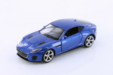Jaguar F-Type, Blue - Showcasts TM012012 - 1/36 Scale Diecast Model Toy Car
