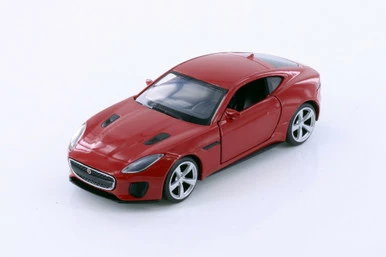 Jaguar F-Type, Red - Showcasts TM012012 - 1/36 Scale Diecast Model Toy Car